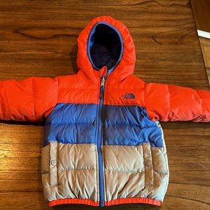 4T Boys The North Face Reversible Down Jacket